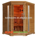 Canadian Red Cedar Corner Infared Sauna Room